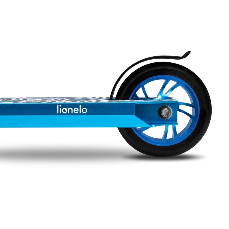 Trotineta, Lionelo, Whizz, Pentru Acrobatii, Rulmenti ABEC-9, 20 - 100 kg, Conform cu standardul european de securitate EN14619, Albastru