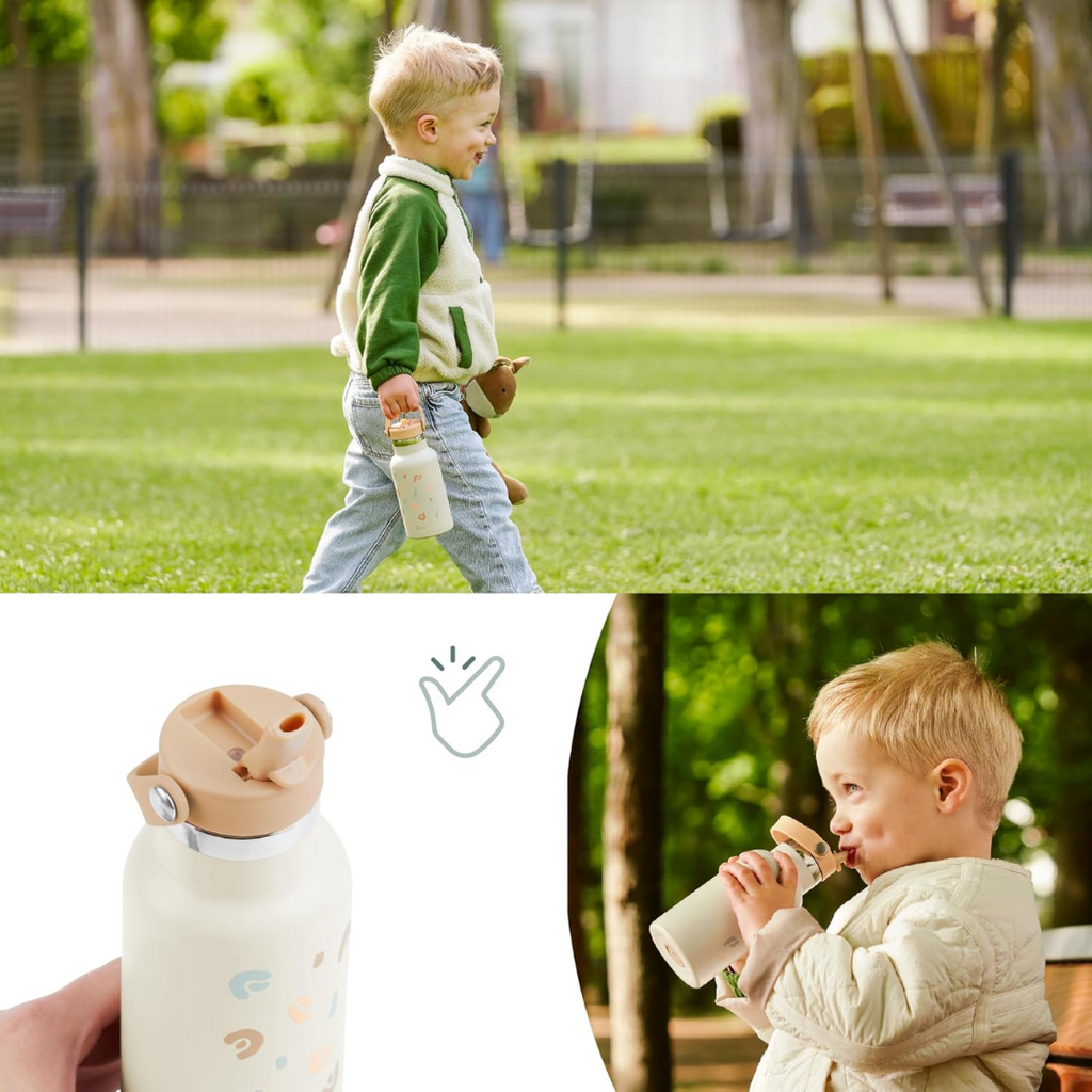 Sticla termoizolanta din inox Babymoov Little Explorer 350 ml - imagine 3