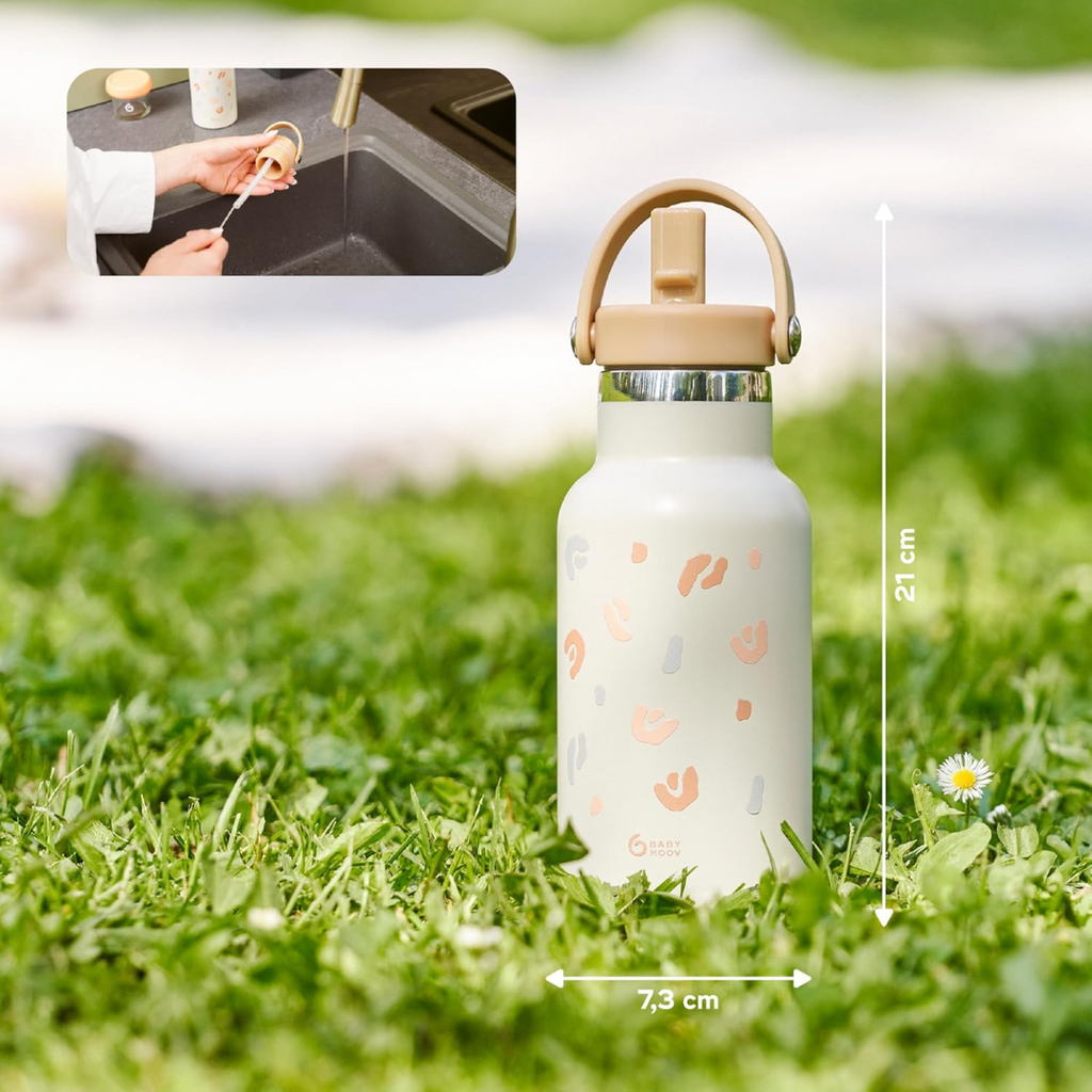 Sticla termoizolanta din inox Babymoov Little Explorer 350 ml - imagine 4