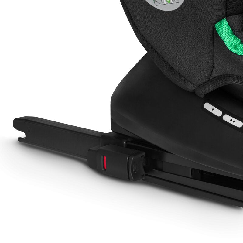 Scaun auto, Lionelo, Bastiaan i-Size, 4 in 1, Protectie laterala, Cu spatar inclinabil in 4 pozitii, Cu tetiera reglabila in 7 pozitii, Rotire 360 grade, Top Tether, 0-36 Kg, 40-150 cm, Cu Isofix, Conform cu ECE R129/03, Gri