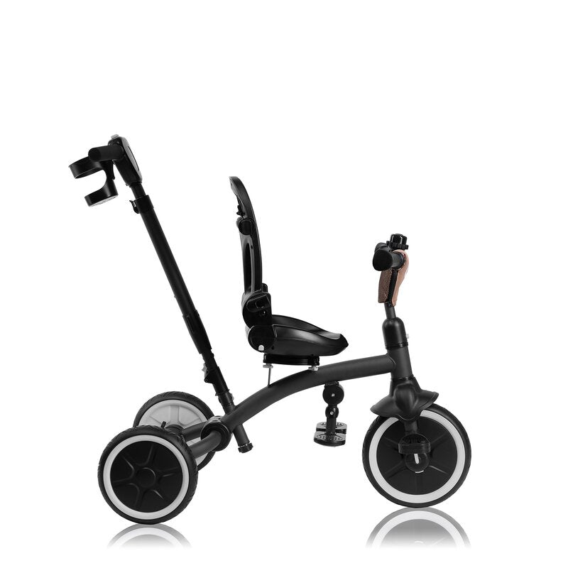 Tricicleta Copii Lionelo Tris Plus 2in1 Pliabila Scaun Rotativ 360 Bej