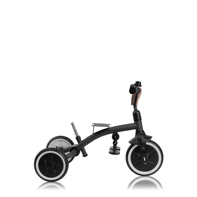 Tricicleta Copii Lionelo Tris Plus 2in1 Pliabila Scaun Rotativ 360 Bej