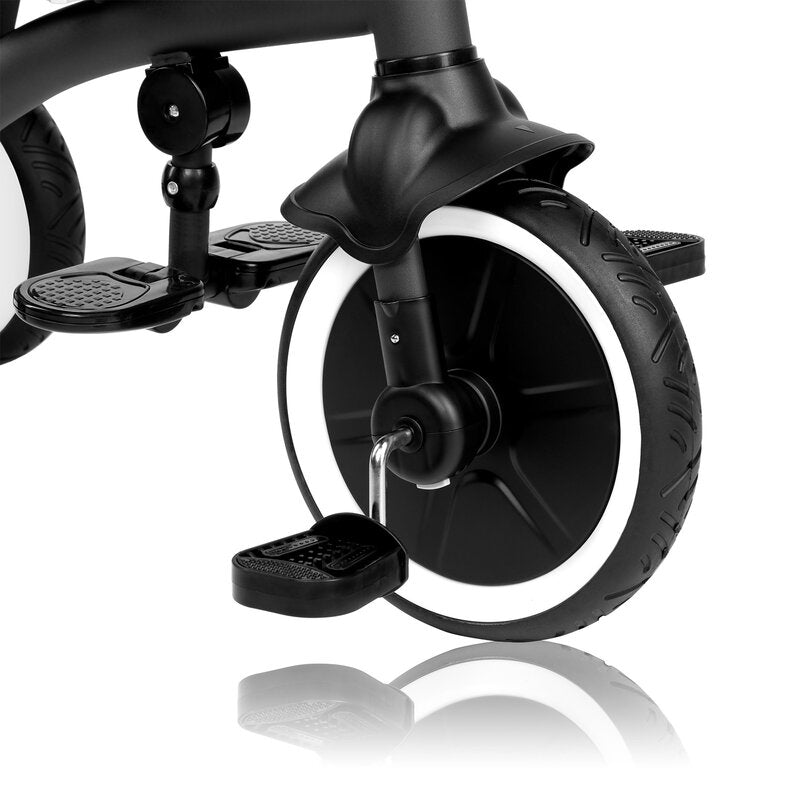 Tricicleta Copii Lionelo Tris Plus 2in1 Pliabila Scaun Rotativ 360 Bej