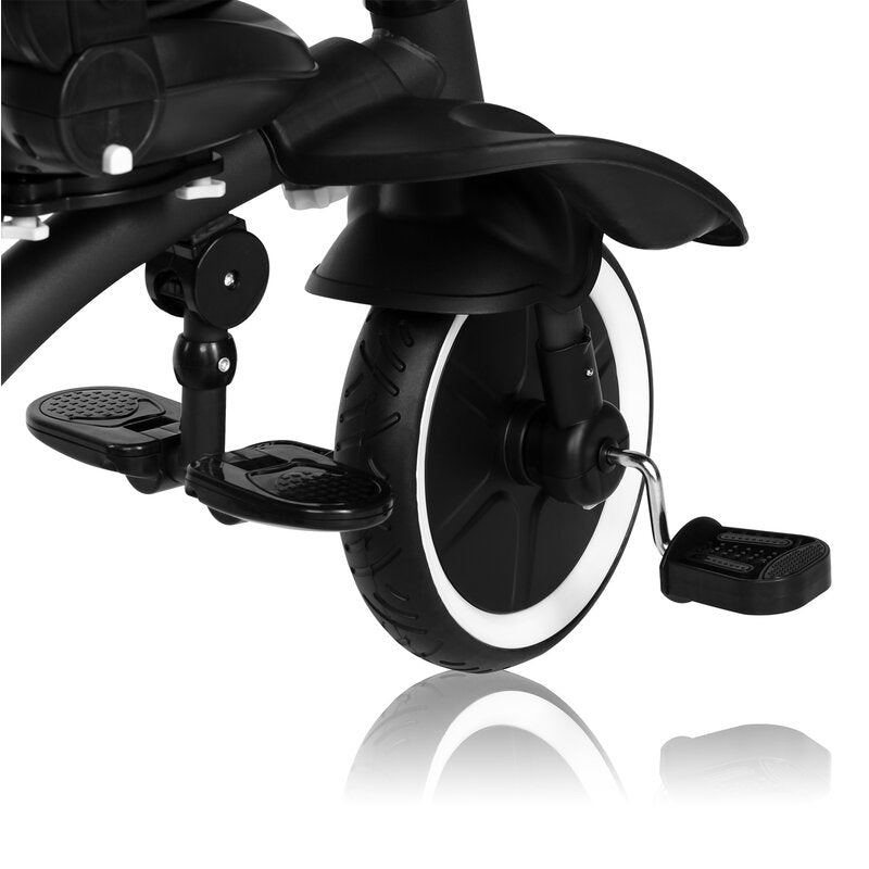 Tricicleta Copii Lionelo Tris Plus 2in1 Pliabila Scaun Rotativ 360 Bej