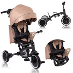 Tricicleta Lionelo Tris Plus Beige Sand - detaliu 3