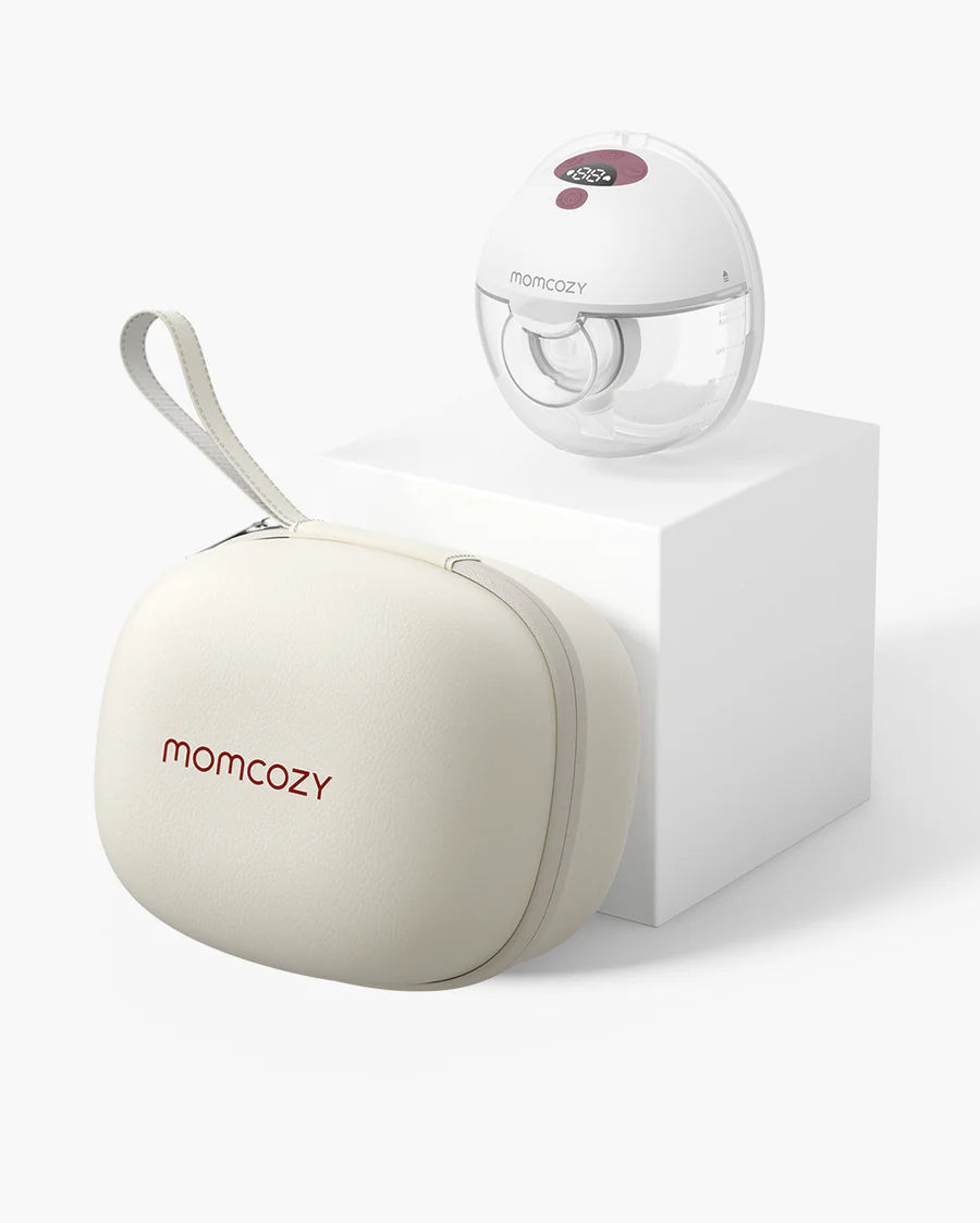 Pompa de san Portabila SINGLE- MOMCOZY FARA DURERE M5 - Rosu 1 buc