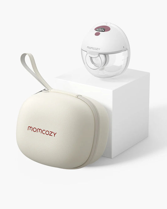 Pompa de san Portabila SINGLE- MOMCOZY FARA DURERE M5 - Rosu 1 buc