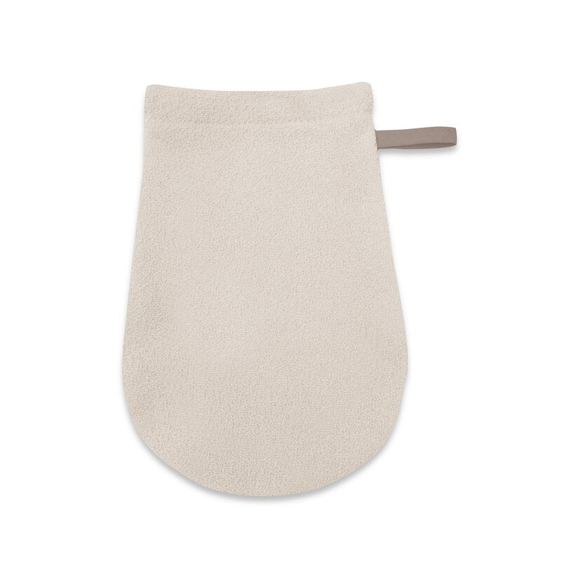 Mănușă de baie Qmini 12x21 cm, Bej