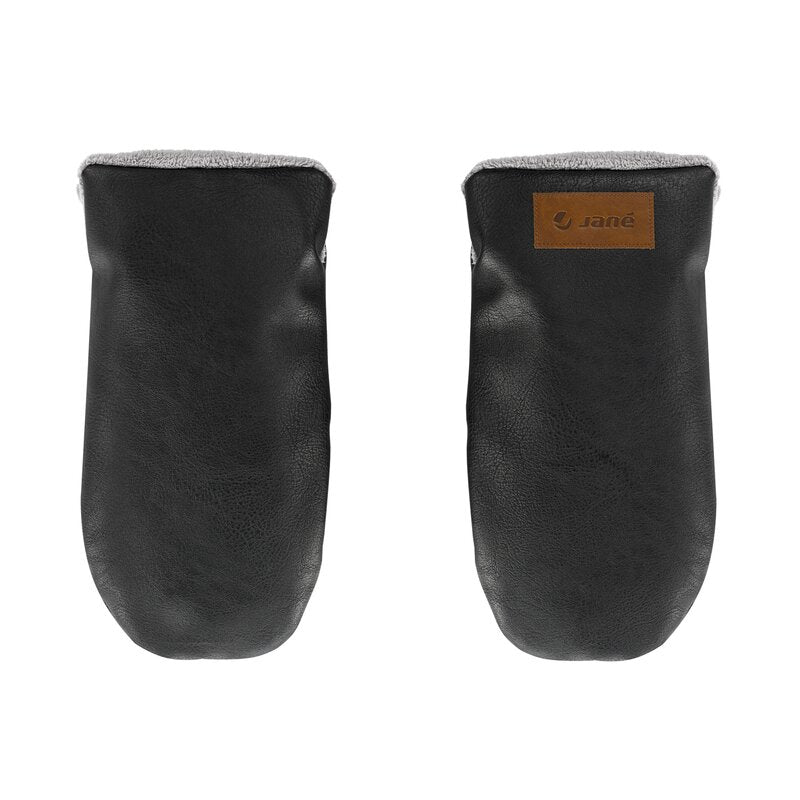 Manusi magnetice pentru carucior Jane, negru - detaliu interior fleece