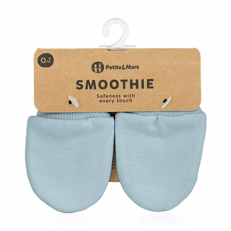 Manusi pentru nou-nascuti, Petite&Mars, Smoothie, Bumbac