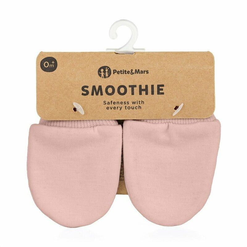 Manusi pentru nou-nascuti, Petite&Mars, Smoothie, Bumbac