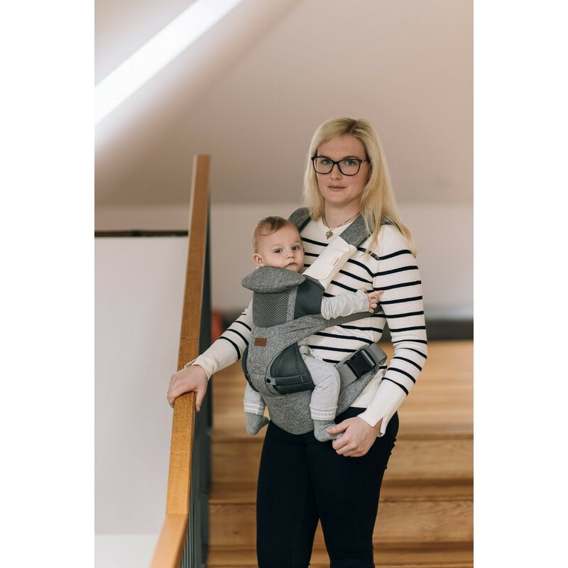 Marsupiu FreeON Carry Me 3 în 1, gri – fotografia 14 a produsului