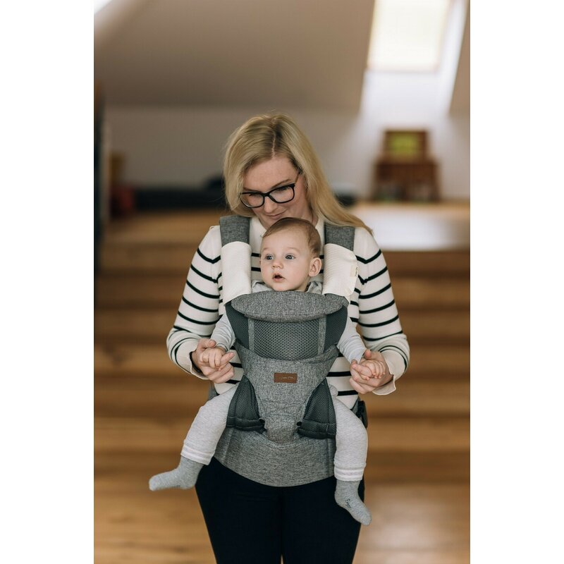Marsupiu FreeON Carry Me 3 în 1, gri – fotografia 15 a produsului