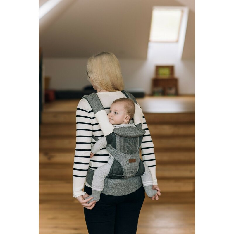 Marsupiu FreeON Carry Me 3 în 1, gri – fotografia 17 a produsului