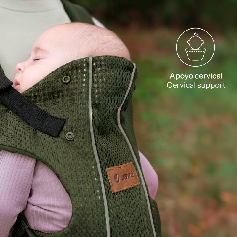 Marsupiu Jane Dual Air Botanic - detaliu material 3D mesh