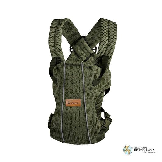 Marsupiu bebe, Jane, Dual Air, Ergonomic, De la nastere pana la 15 Kg, Conform cu EN 13209-2: 2015, Botanic