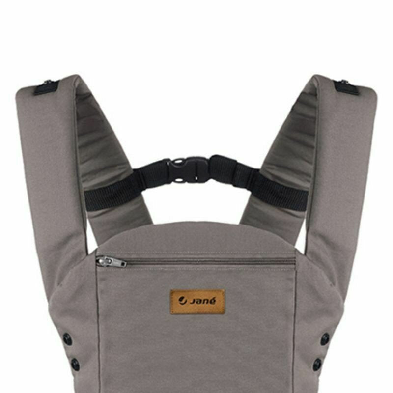 Marsupiu bebe, Jane, Like, Ergonomic, De la nastere pana la 18 Kg, Bumbac 100%, Cu multiple pozitii de purtare, Bison