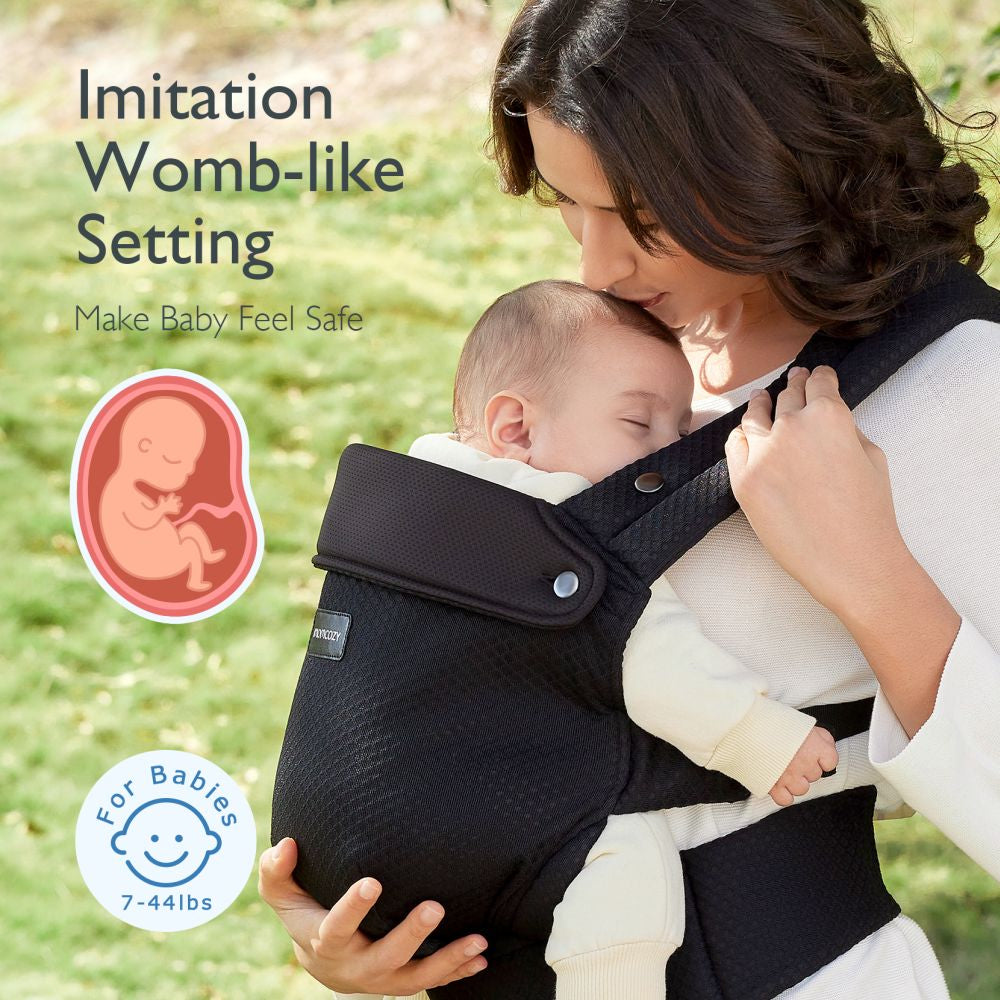 Marsupiu Ergonomic Momcozy PureHug Air Mesh 3-24 Luni