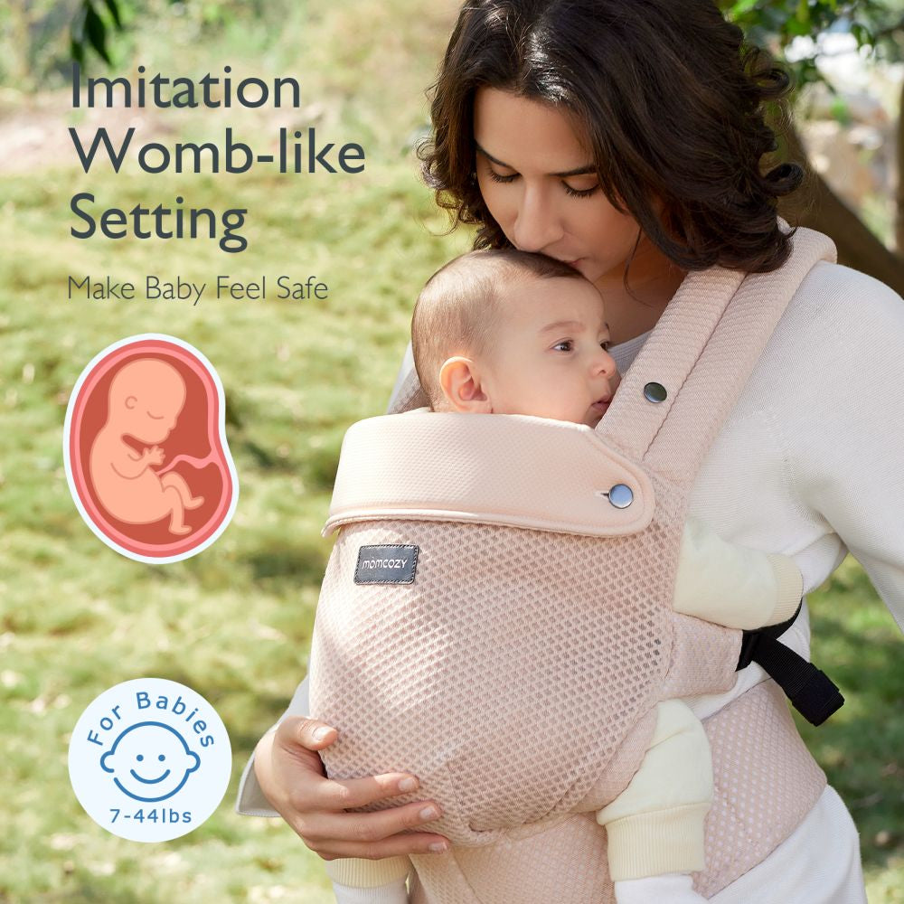 Marsupiu Ergonomic Momcozy PureHug Air Mesh 3-24 Luni