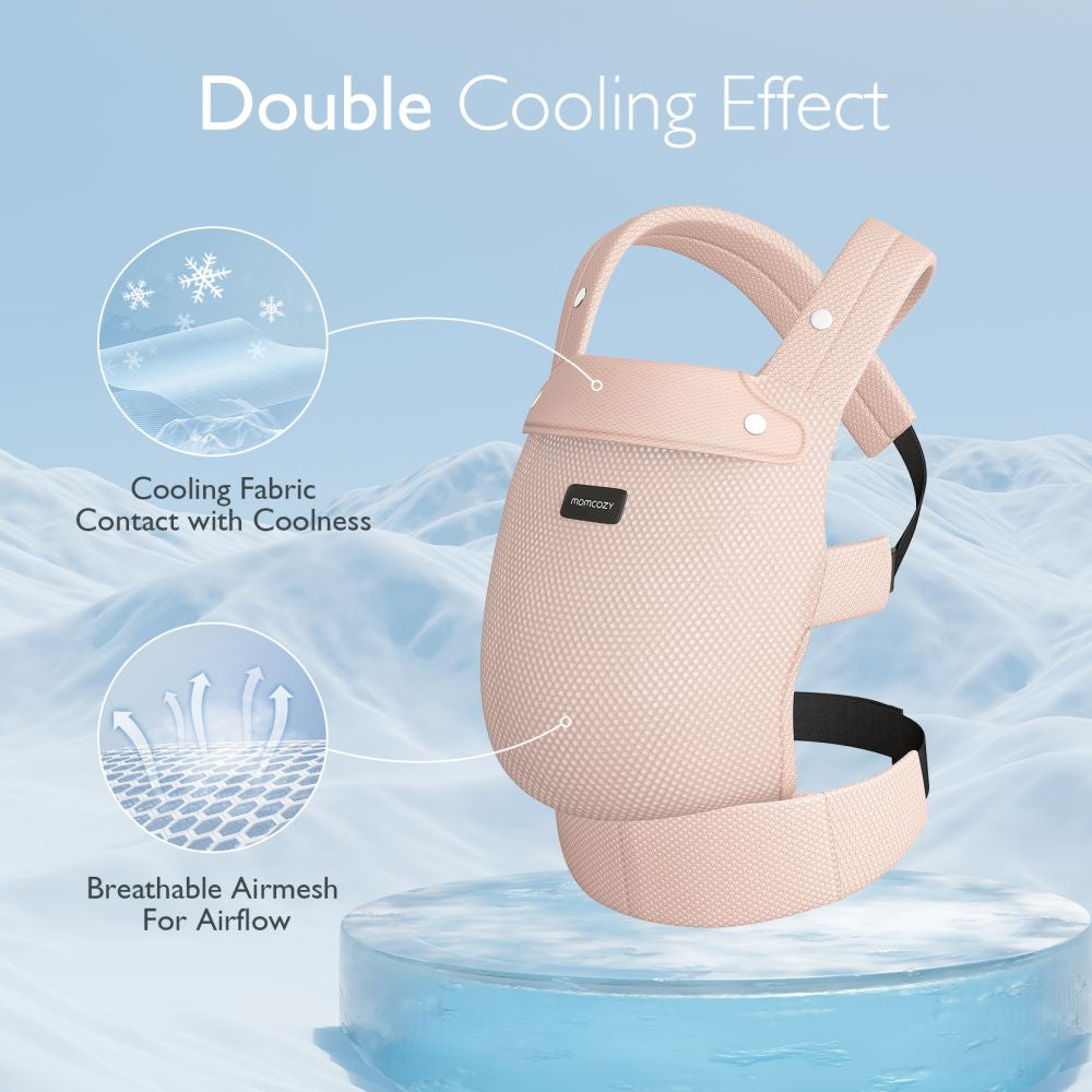 Marsupiu Ergonomic Momcozy PureHug Air Mesh 3-24 Luni