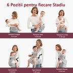 Marsupiu hip seat Momcozy 2 in 1