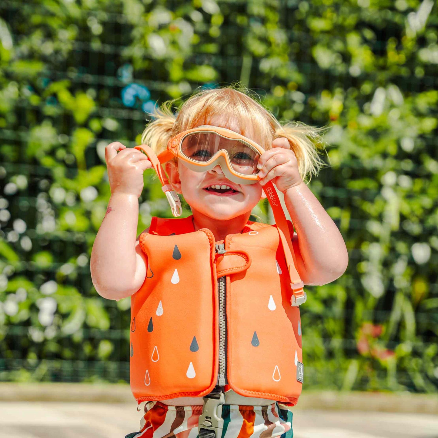 Mască de înot pentru copii +2 ani bbluv Skuba Sand