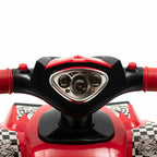 ATV fără pedale Baby Mix, Roșu – detaliu ghidon