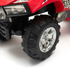 ATV fără pedale Baby Mix, Roșu – detaliu roată față