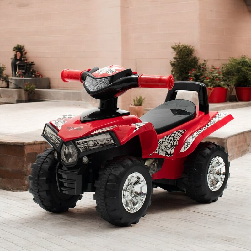 ATV fără pedale Baby Mix, Roșu – prezentare în interior