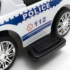 Mașinuță de împins Baby Mix Police – detaliu suport pentru picioare