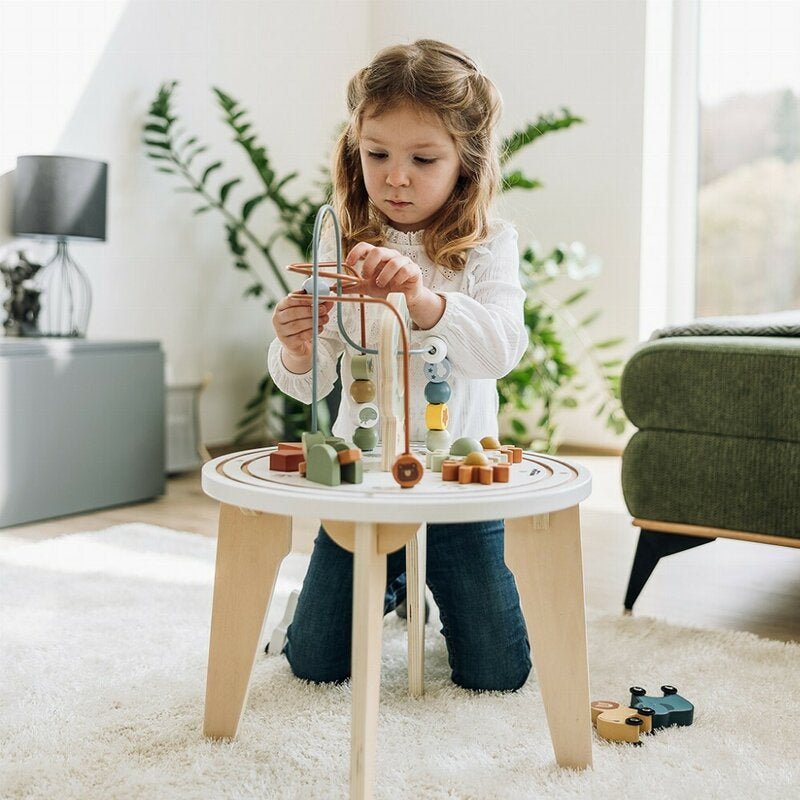 Masuta Montessori cu activitati din lemn Free2Play Think and Play