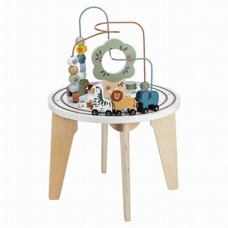 Masuta Montessori cu activitati din lemn Free2Play Think and Play