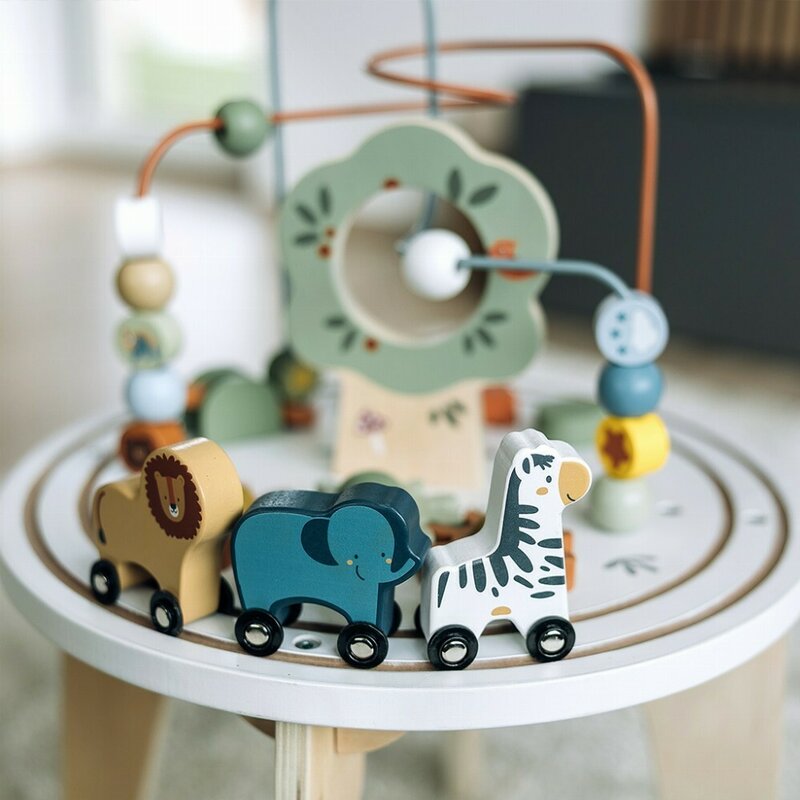 Masuta Montessori cu activitati din lemn Free2Play Think and Play