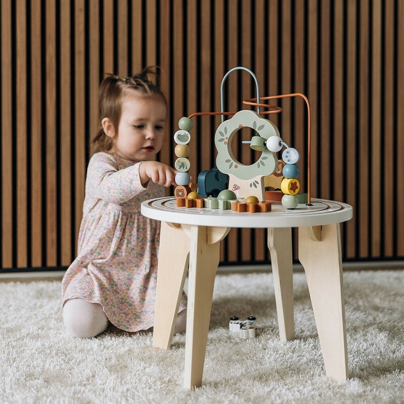 Masuta Montessori cu activitati din lemn Free2Play Think and Play
