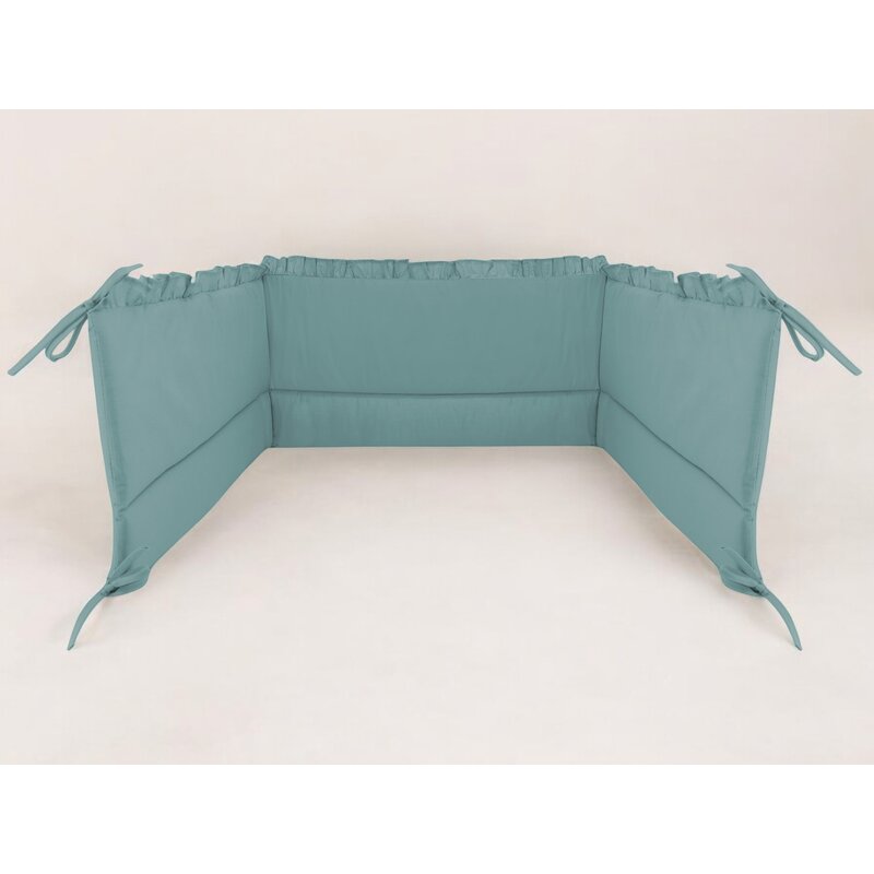 Apărătoare pătuț MimiNu Royal Nepal Green, 180x30cm