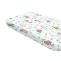 Cearșaf cu elastic MimiNu Lulu Natural, 160x80 cm