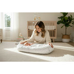 Baby Nest MimiNu Mini Gray Stars, 75x55 cm