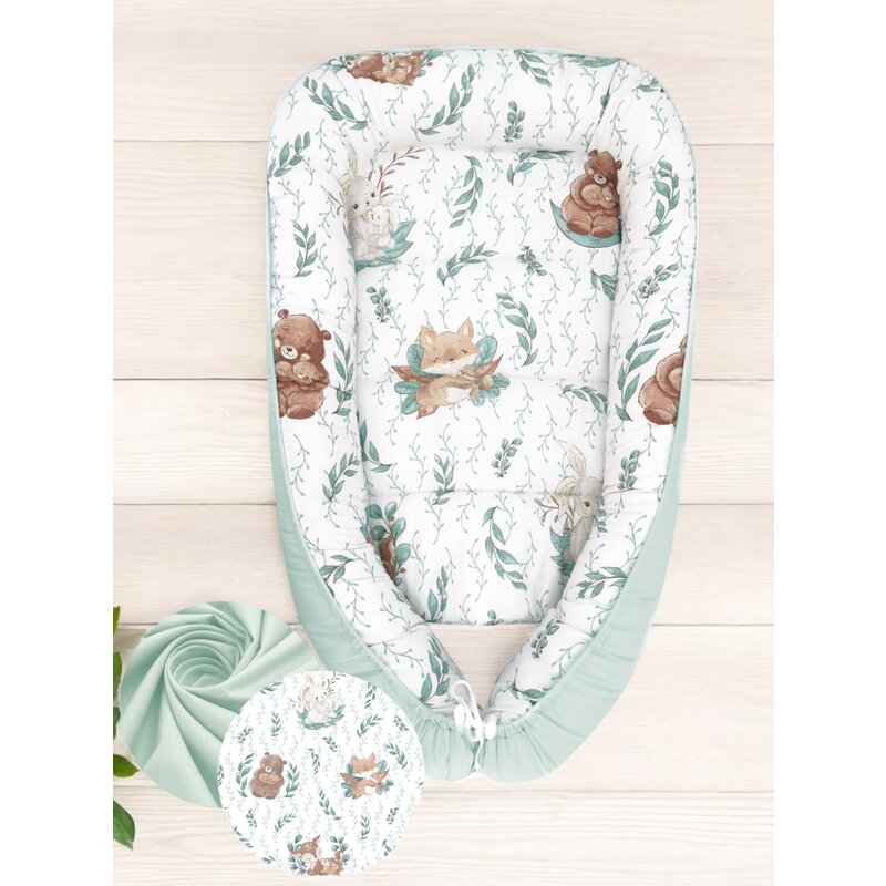 Baby Nest MimiNu Lulu Natural, 75x55 cm