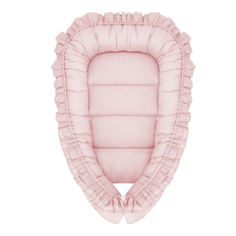Baby Nest MimiNu Royal Powder Pink, 75x55 cm