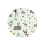 Halat de baie MimiNu Forest Friends Mint, 2–5 ani