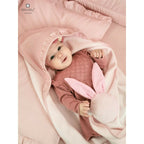 Halat de baie MimiNu Royal Powder Pink, 6–24 luni