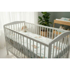 Lenjerie patut MimiNu 3 piese cu cearsaf 120x60 cm