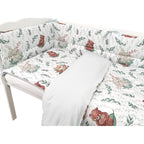 Lenjerie MimiNu Lulu Natural, 3 piese, cu apărătoare