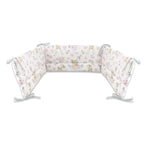 Lenjerie MimiNu Sweet Deer Pink, 4 piese, cu 2 apărători