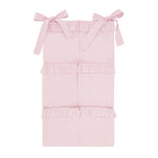 Organizator pentru pătuț MimiNu Royal Powder Pink, 70x40 cm