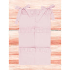 Organizator pentru pătuț MimiNu Royal Powder Pink, 70x40 cm