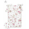 Organizator pentru pătuț MimiNu Pink Ballerina, 70x40 cm