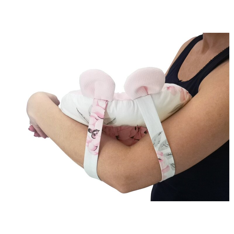 Pernă Bebeluși MimiNu Ursulet Multifuncțională cu Două Fețe Minky și Bumbac Oeko-Tex | Time for Fun