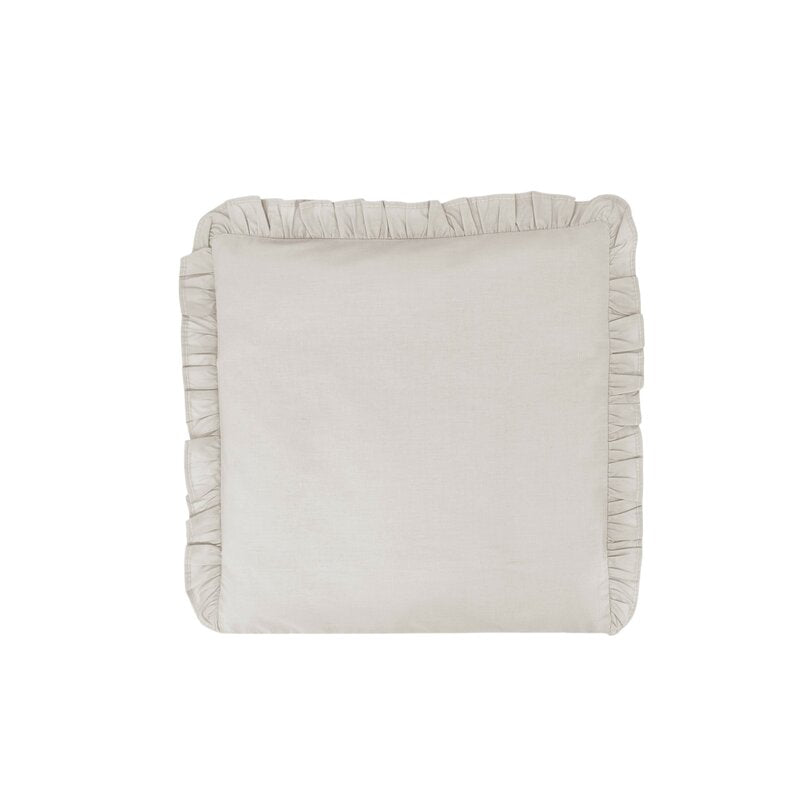 Pernă MimiNu Royal Beige, 40x40 cm, husă detașabilă