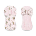 Protecție textilă cu pernă Butterfly MimiNu Little Ballerina Pink, 35x70 cm